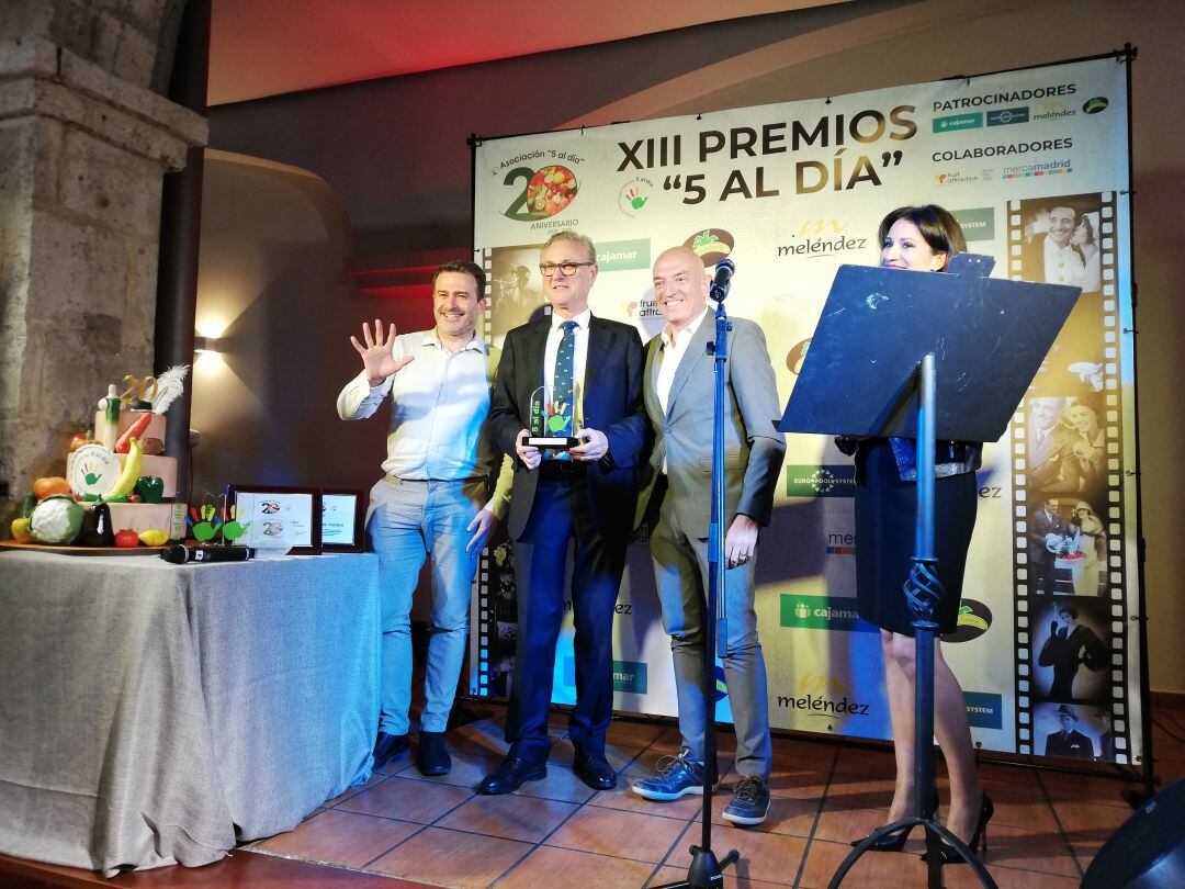 Huercasa recibe el &quot;Premio 5 al día&quot;