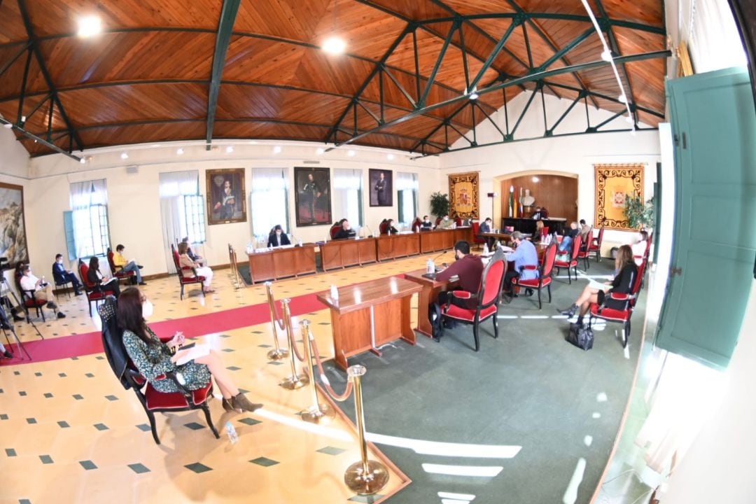 Pleno Municipal de Linares del 13 de mayo.