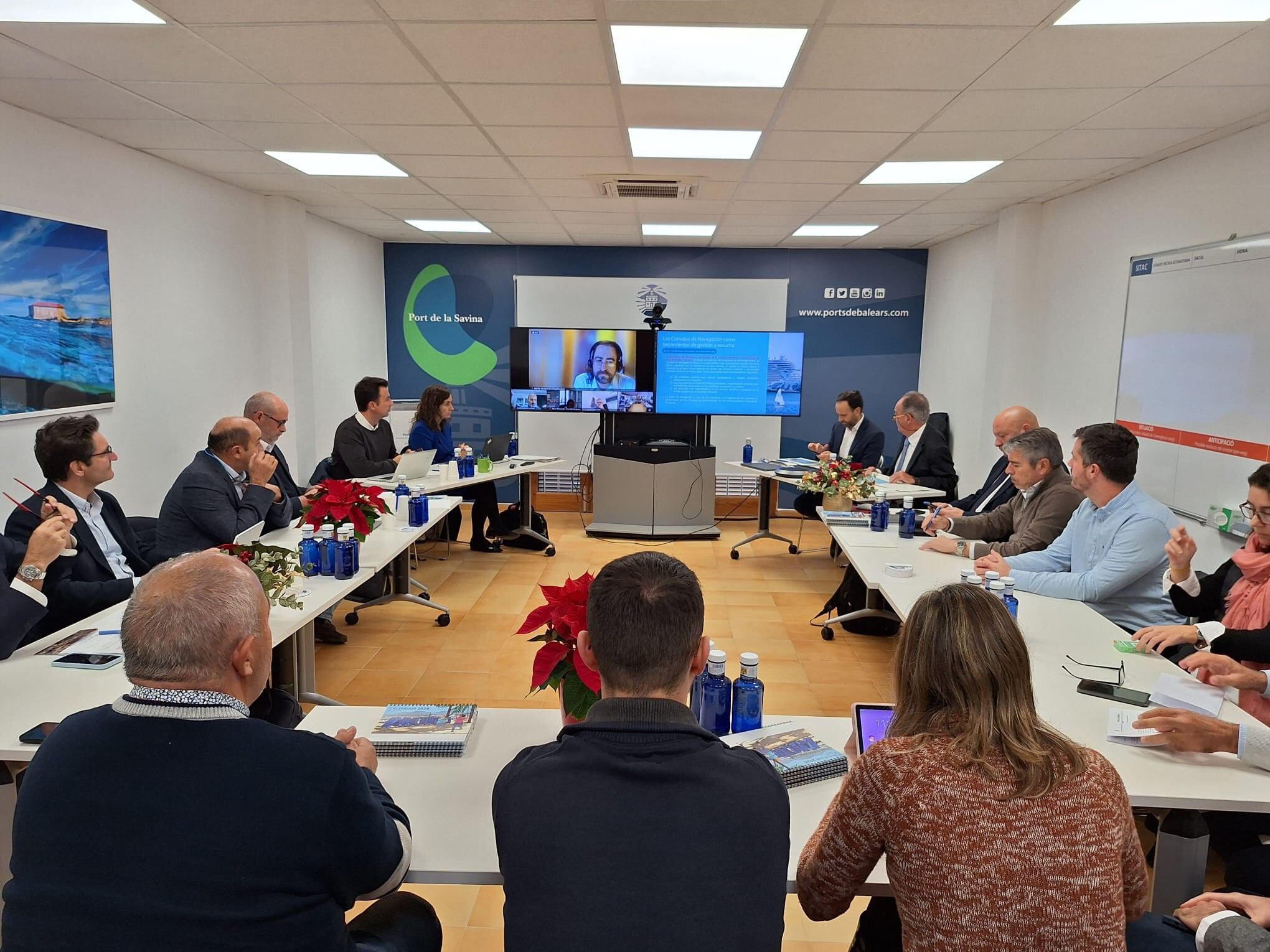 Un momento durante la reunión del Consejo