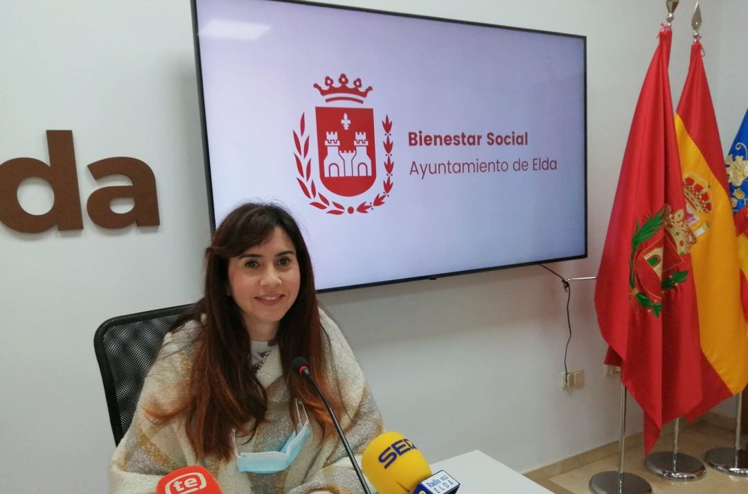 Alba García, edil de Servicios Socilales de Elda 