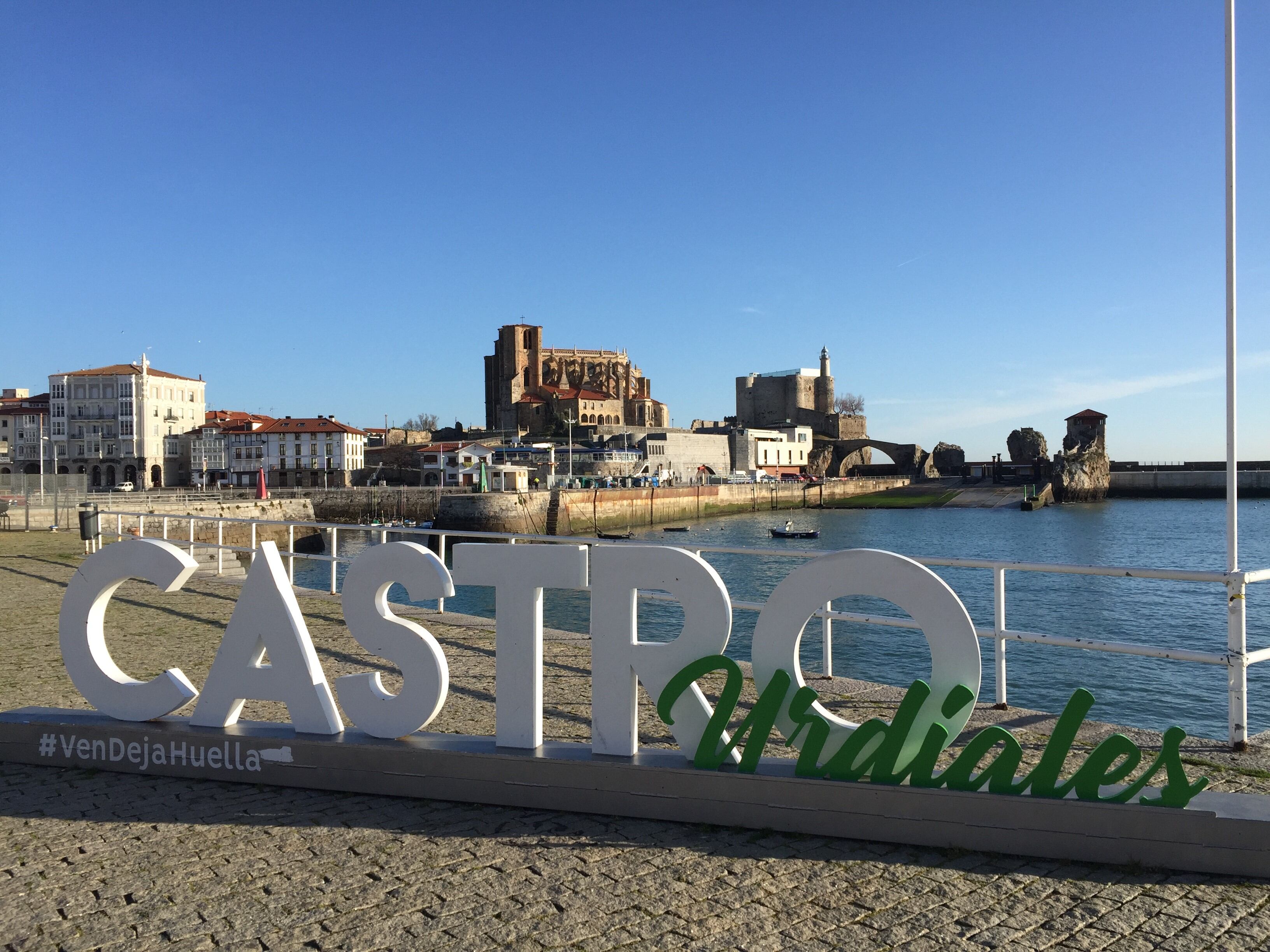 Vistal parcial de Castro Urdiales (Cantabria)