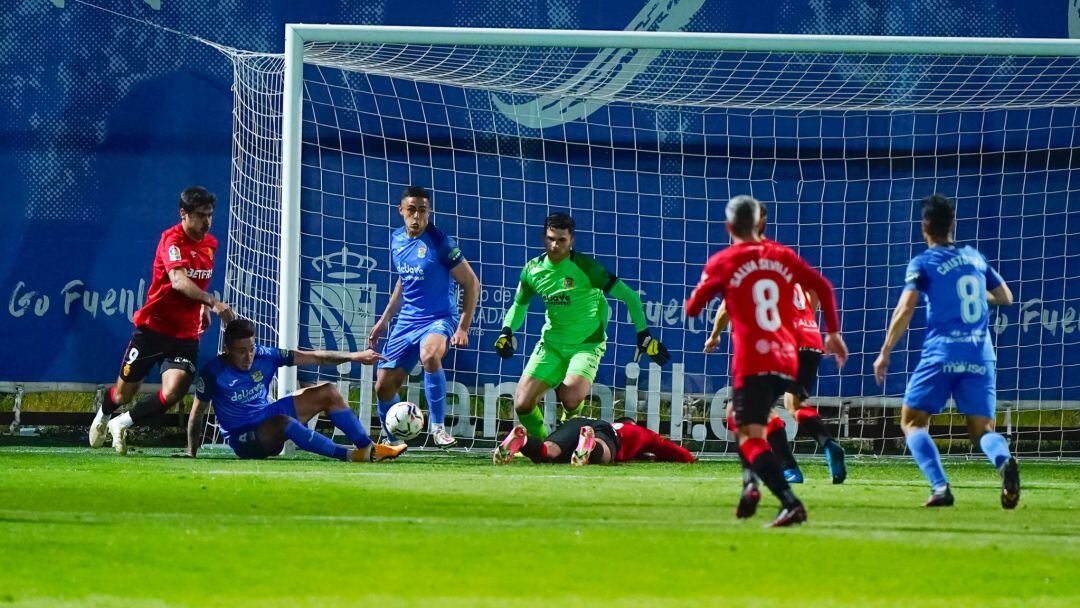 Encuentro Fuenlabrada-Real Mallorca.