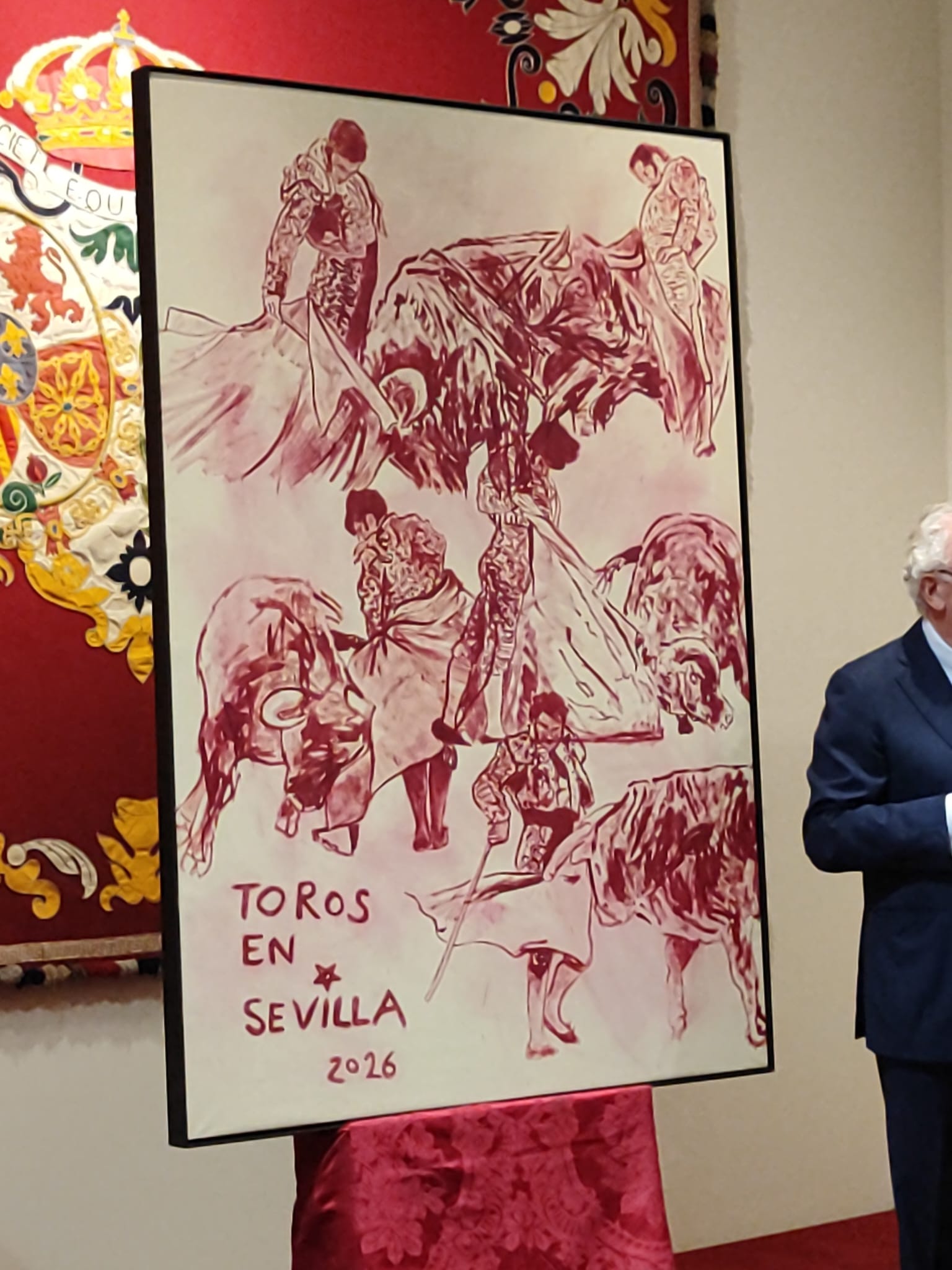 Cartel taurino del checo iří Georg Dokoupil