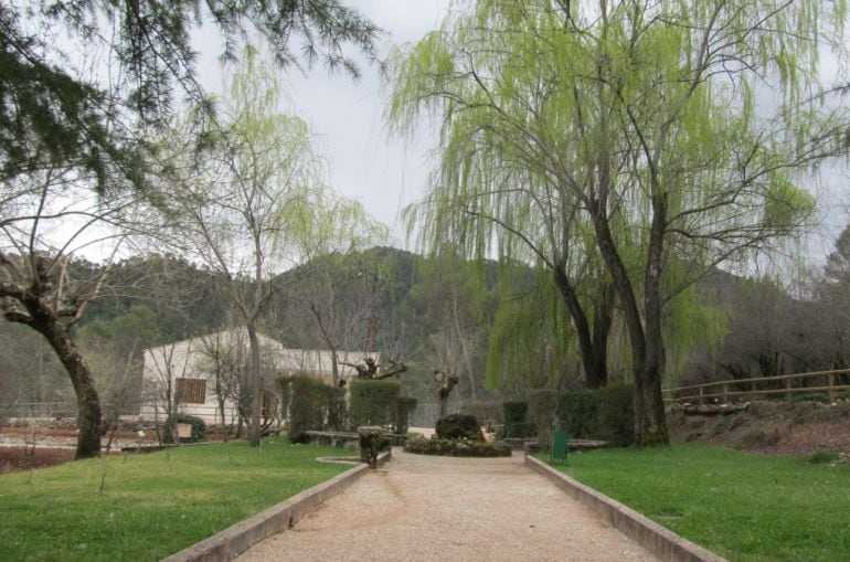 Sitiuado en una ladera frente al centro de visitantes Torre del Vinagre, el jardín botánico contiene la mas completa representacion de la flora del Parque Natural