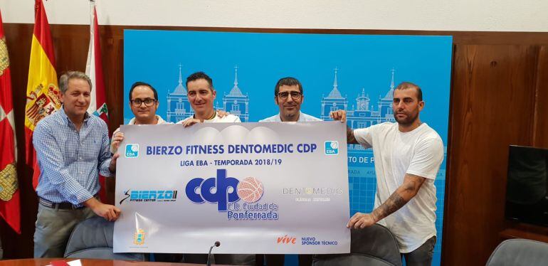 Bierzo Fitness Dentomedic CDP será el nombre comercial en la Liga EBA del Ciudad de Ponferrada