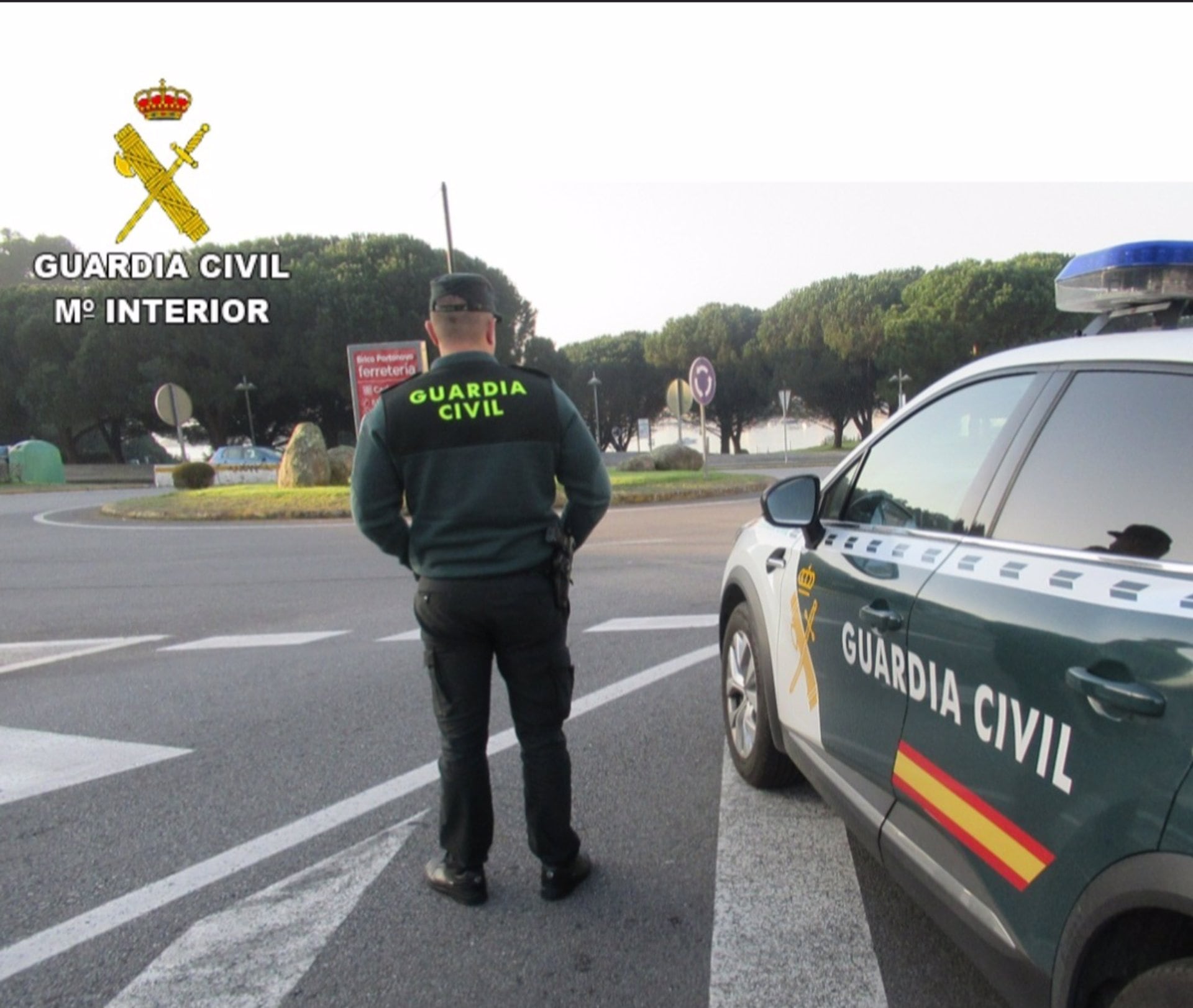 Patrulla de la Guardia Civil en una imagen de archivo.