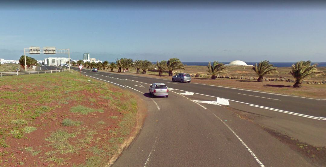Conexión de la Circunvalación de Arrecife con la LZ-2.