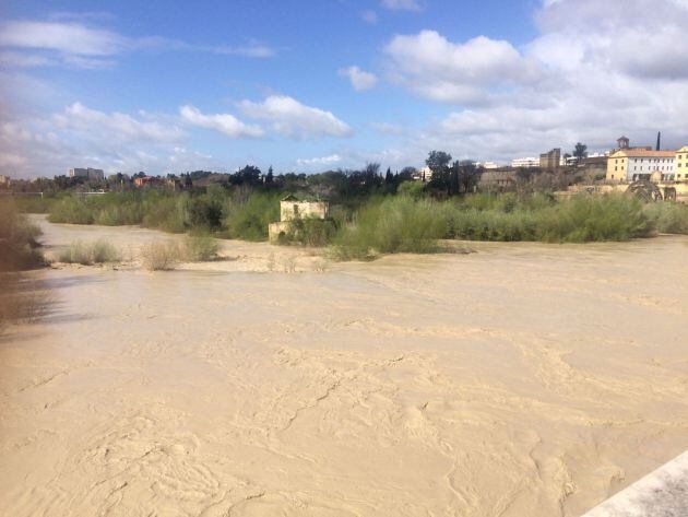 Panorámica del Guadalquivir a su paso por el Puente Romano