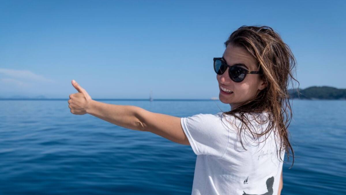 Paula: "Cambié la arquitectura por vivir en el mar"