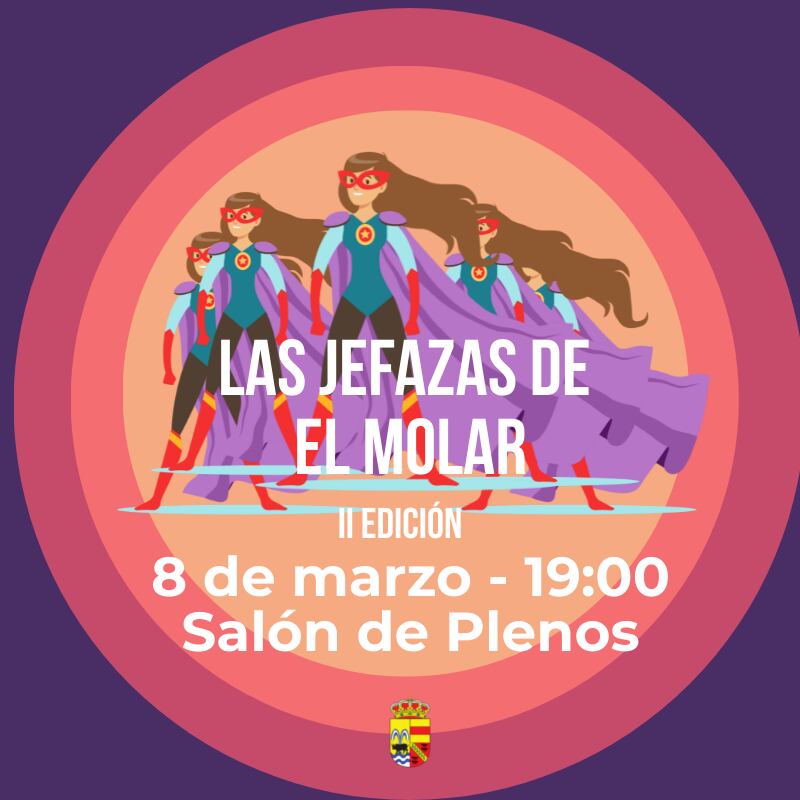 En el encuentro, que tendrá lugar el 8 de marzo a las a las 19:00h en el Salón de Plenos, los asistentes podrán conocer historias reales de mujeres de la localidad con diferentes perfiles profesionales