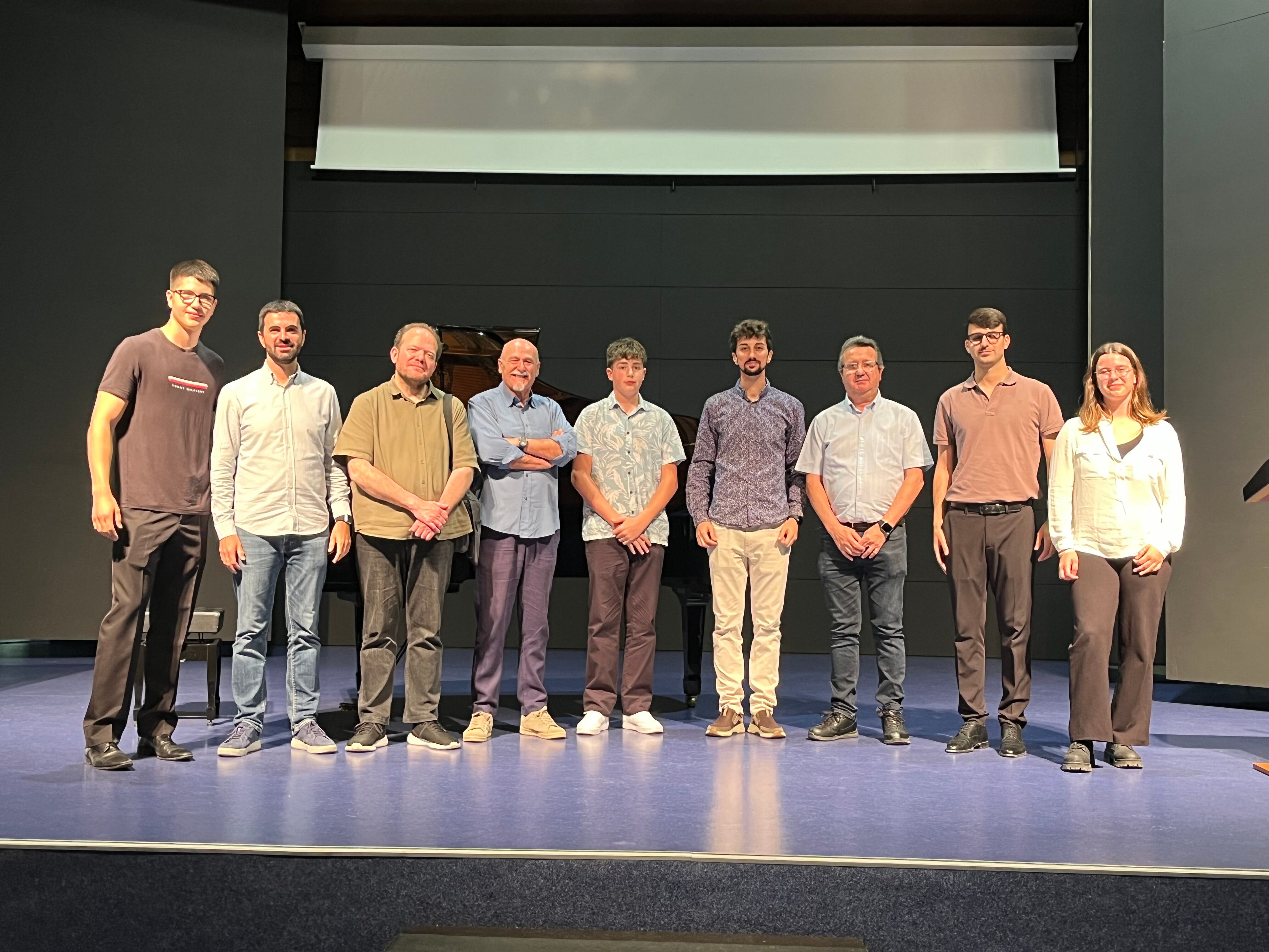 Ganadores de Concurso de Jóvenes Intérpretes. Fuente: Radio Xàtiva Cadena SER