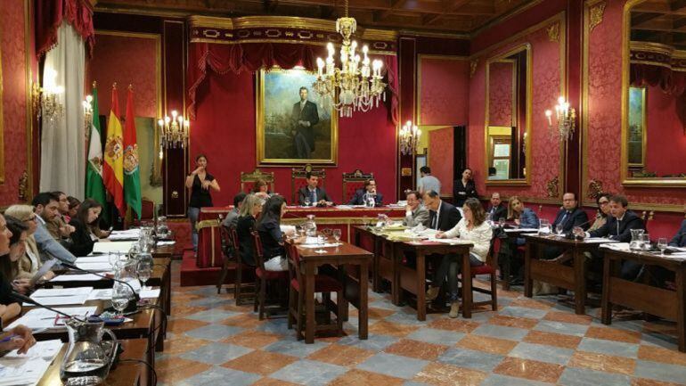 Pleno del Ayuntamiento de Granada