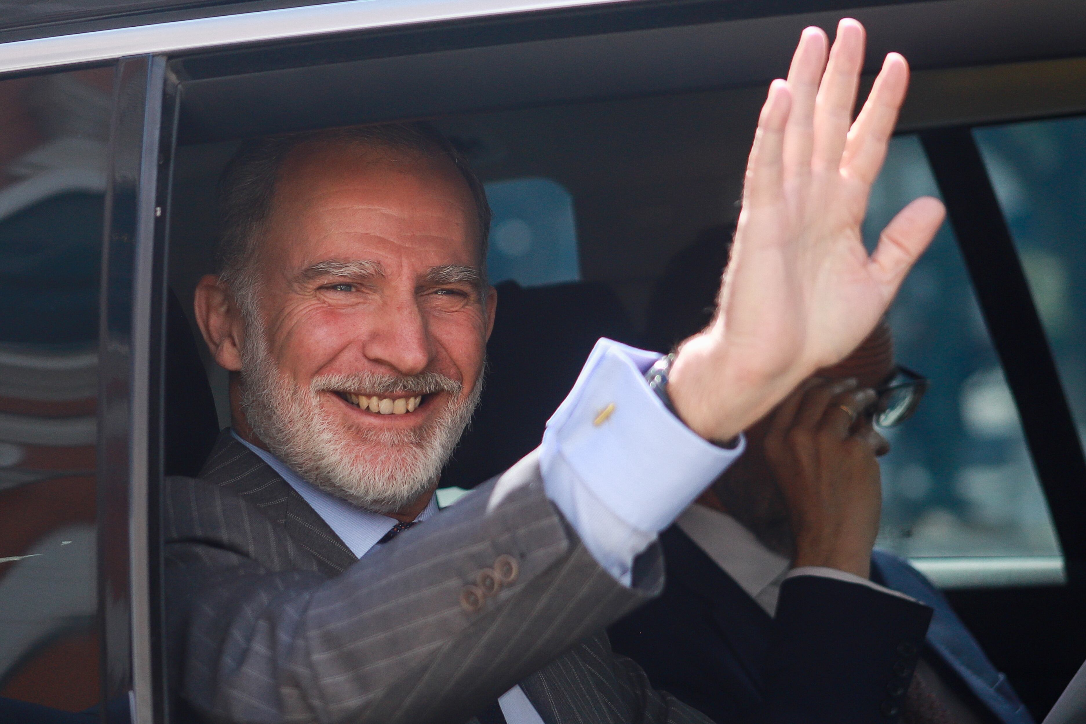 FOTODELDÍA AME3401. El rey Felipe VI durante su visita a Bolivia. EFE/ Gabriel Márquez