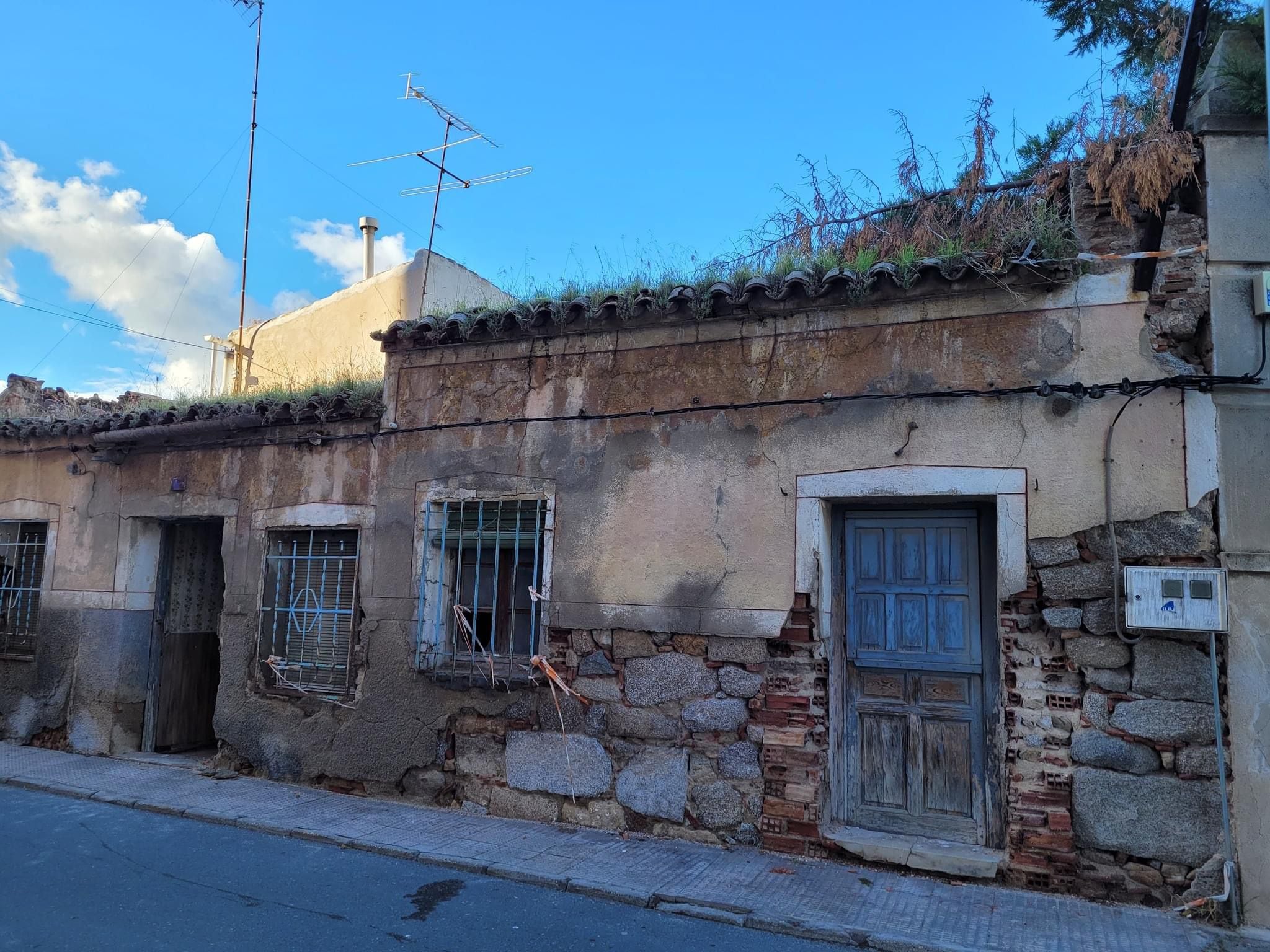 Imagen de la vivienda en la que se han encontrado los baños árabes rurales del Siglo XIII