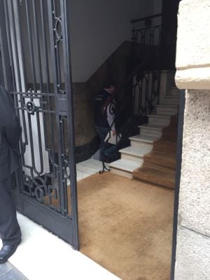 FOTOGALERÍA | Entrada al despacho de Rodrigo Rato.