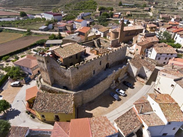 Panorámica del famoso castillo