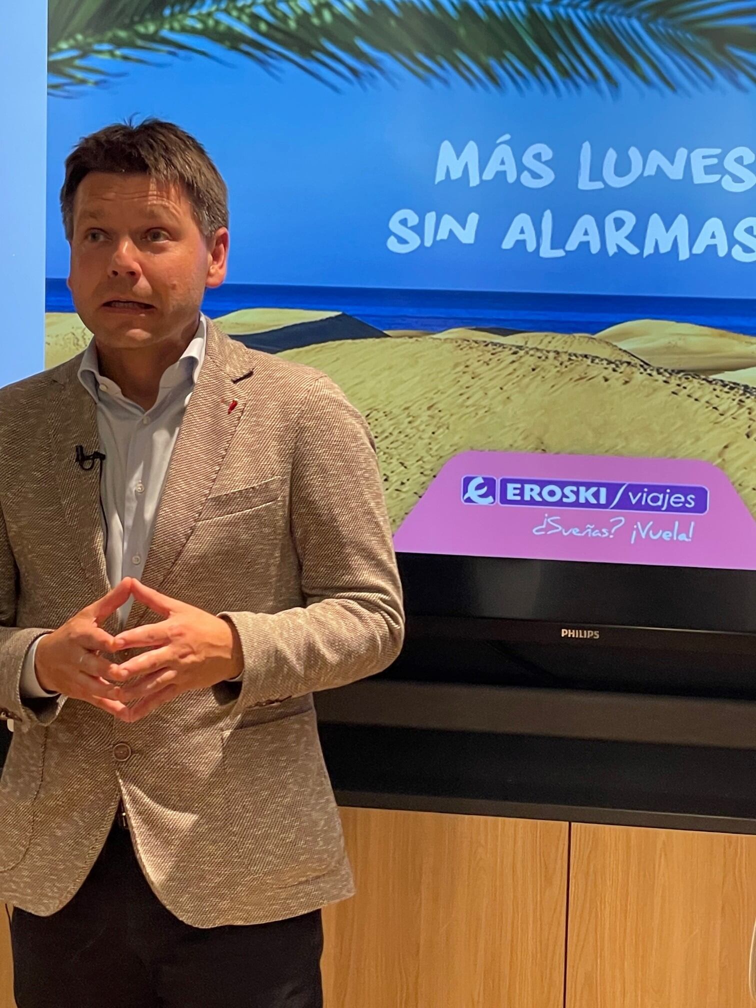 Sergio Gómez, director Comercial de Viajes Eroski