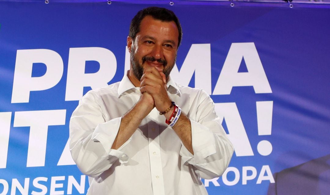 El primer ministro italiano Matteo Salvini.