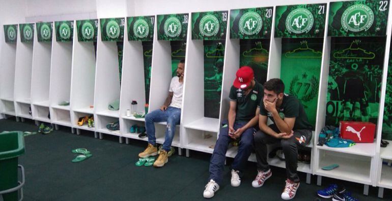 Los jugadores que no viajaron con el Chapecoense.