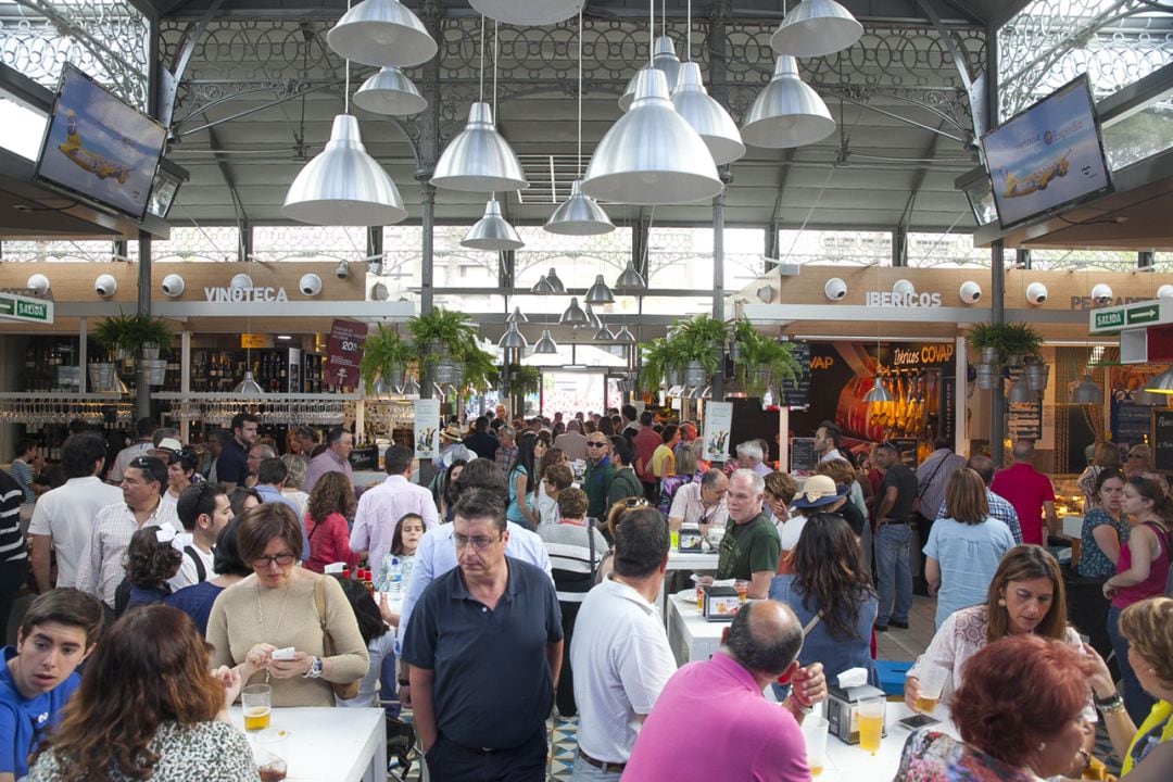 Interior del Mercado Victoria de Córdoba