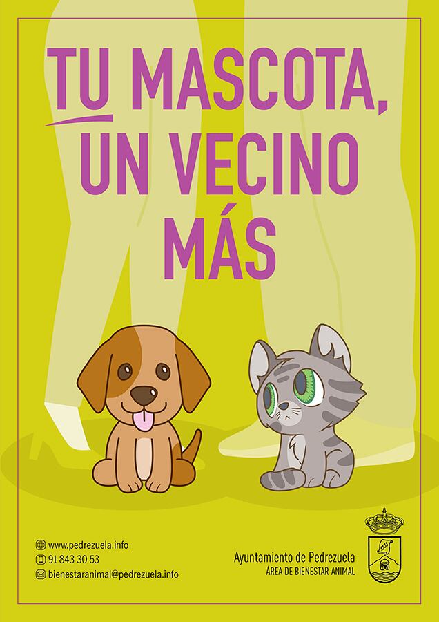 Los perros y los gatos dométicos del municipio deberán estar censados