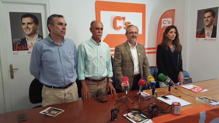 Representantes de Ciudadanos Palencia presentan su nueva campaña electoral