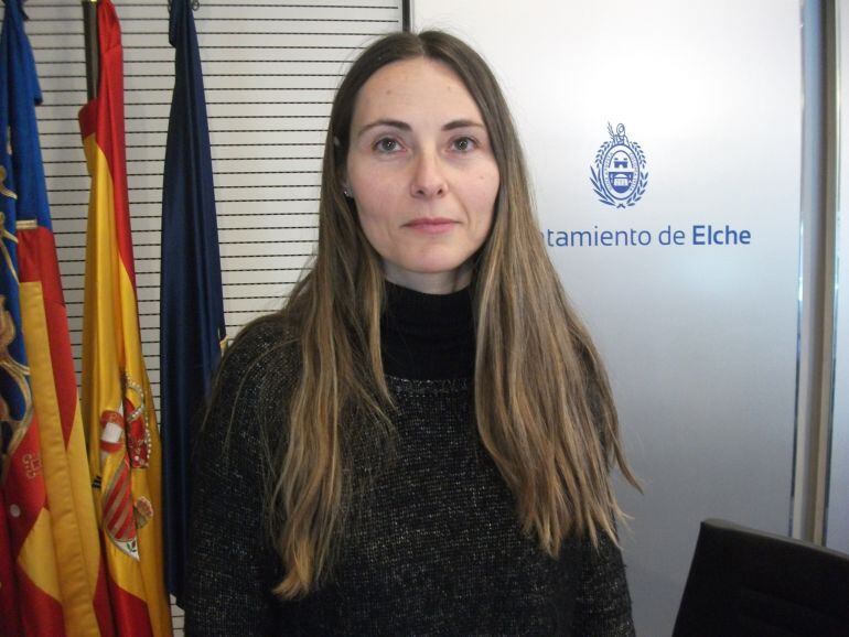 La concejala de Sanidad, Cristina Martínez