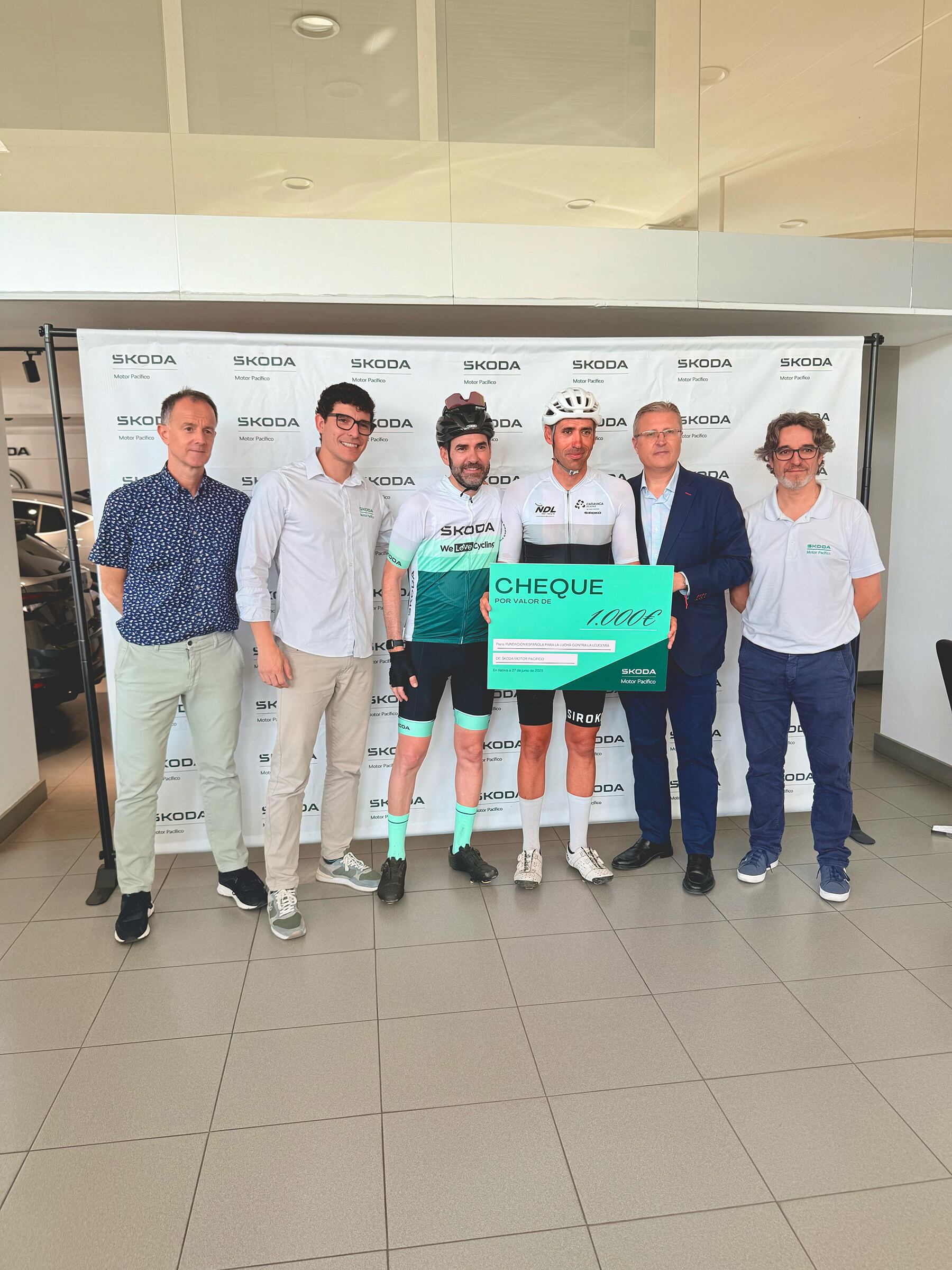 Parada en Skoda Motor Pacífico. Fuente: Skoda Motor Pacífico