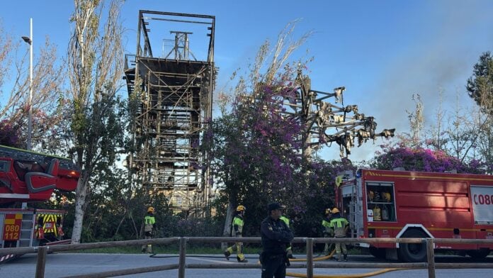 Incendio en Aqualand