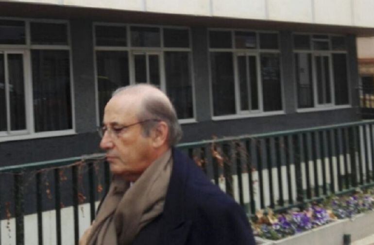 Francis Franco, a su llegada a Teruel