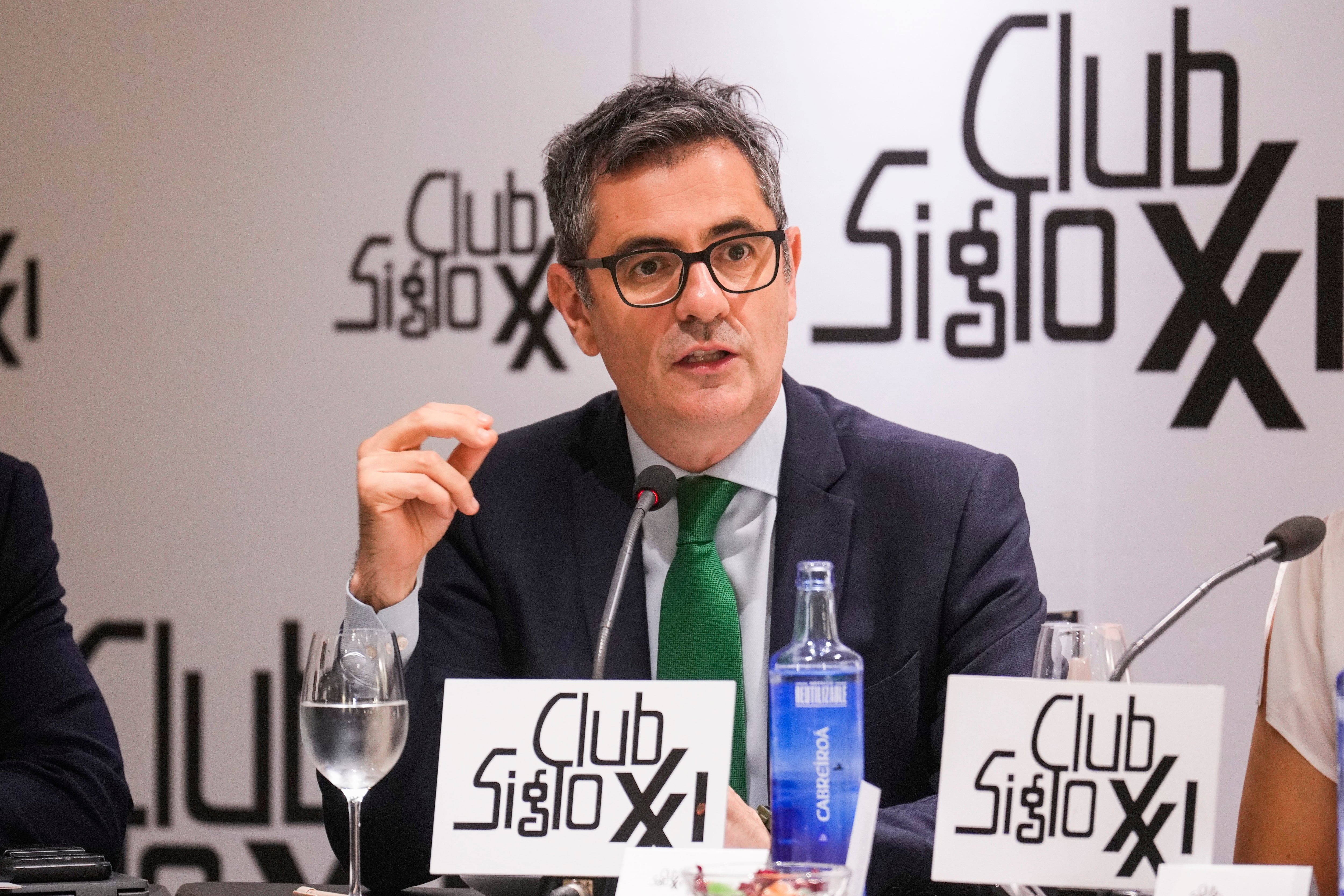 El ministro de la Presidencia, Justicia y Relaciones con las Cortes, Félix Bolaños. EFE/ Borja Sánchez-Trillo