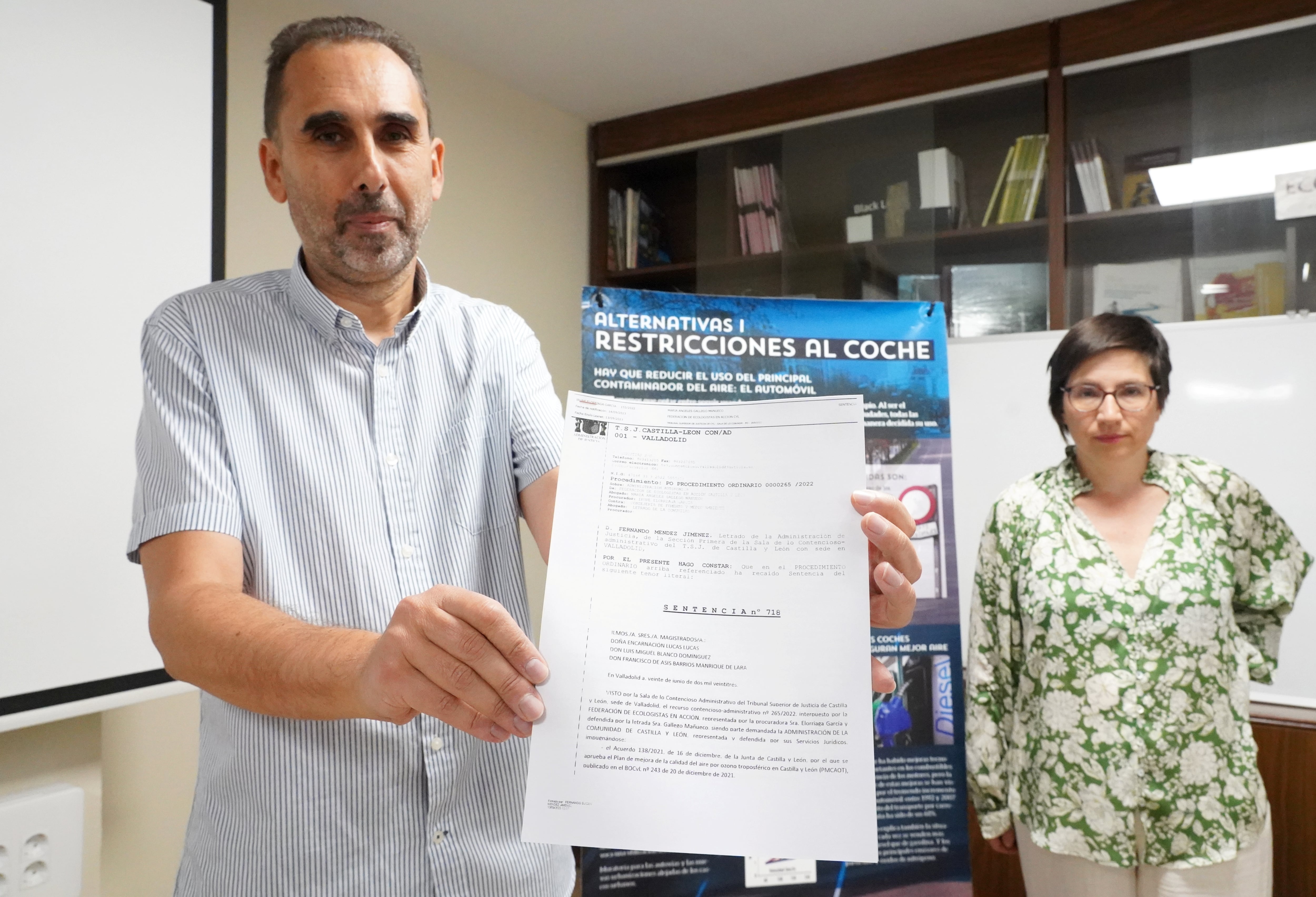 Ecologistas en Acción analiza en rueda de prensa la sentencia sobre el Plan de Mejora de la Calidad del Aire de Castilla y León.