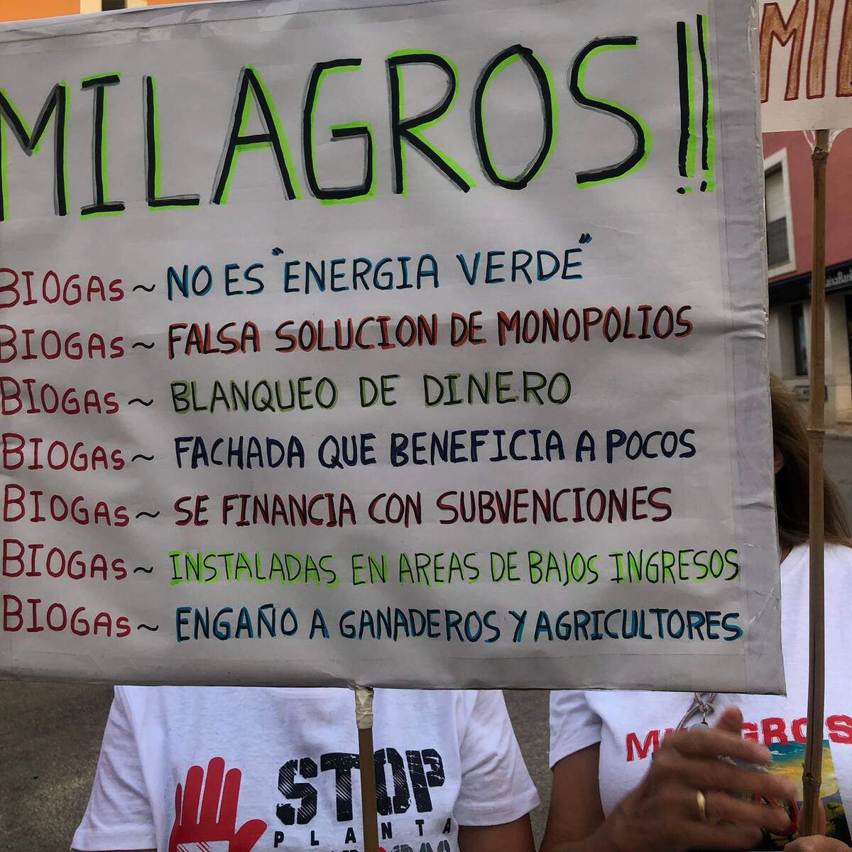 Vecinos de Milagros y Fuentelcésped se movilizan este sábado contra el biogás