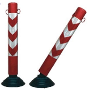 Bolardo que se instalará en El Saler