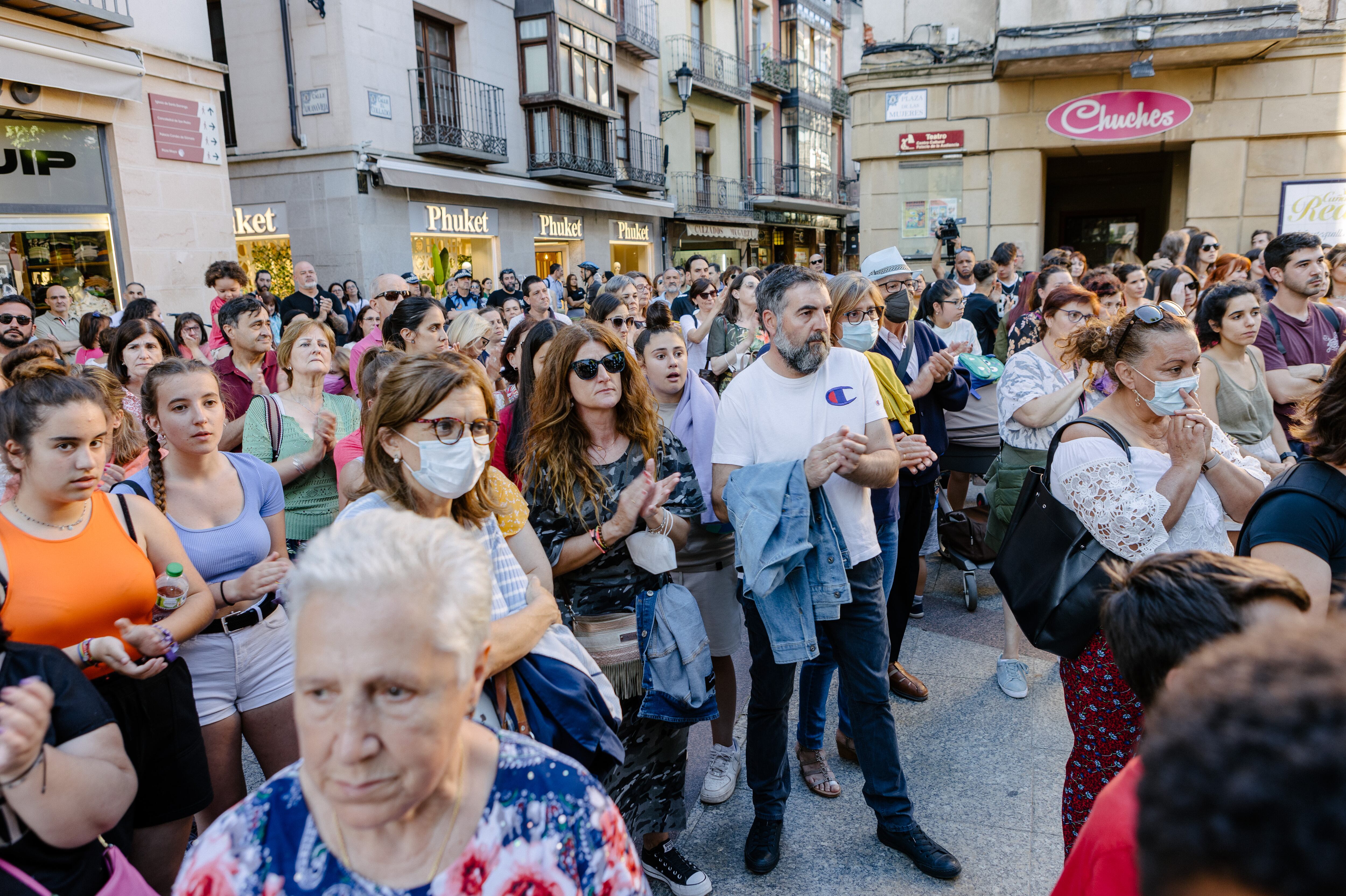 Concentración por la mujer asesinada en Soria convocada por la Asociación Antígona