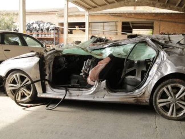 L'accident, amb un sol vehicle implicat,va fer tres morts i dos ferits greus.