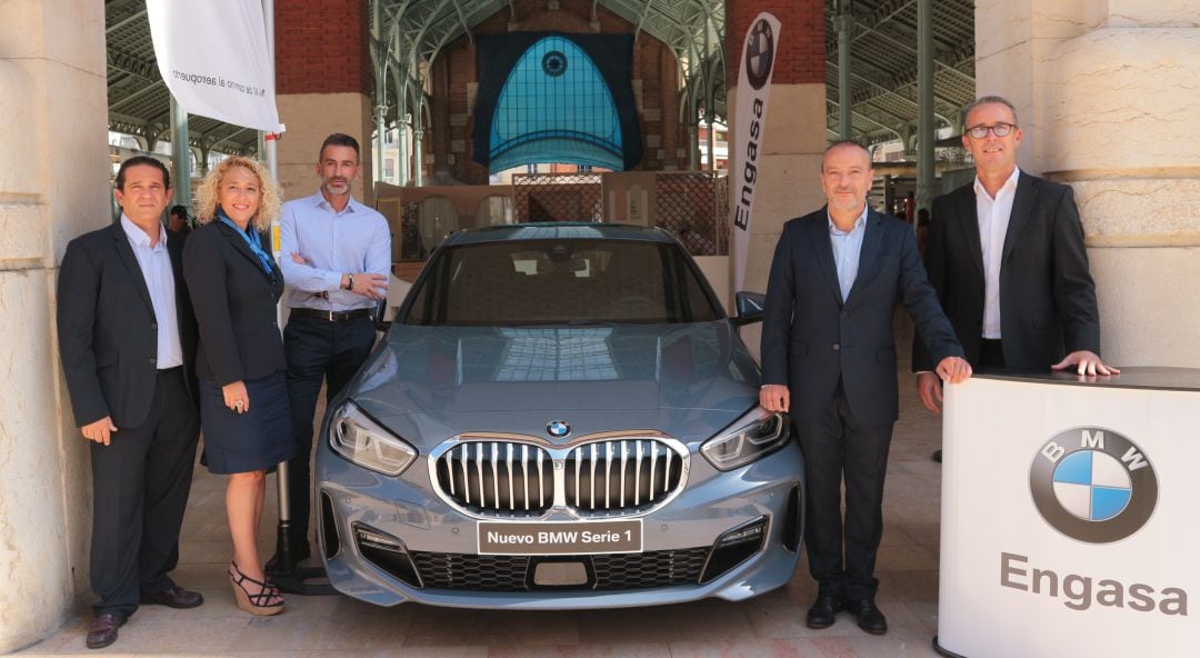 Presentación del nuevo BMW Serie 1 en el Mercado de Colón