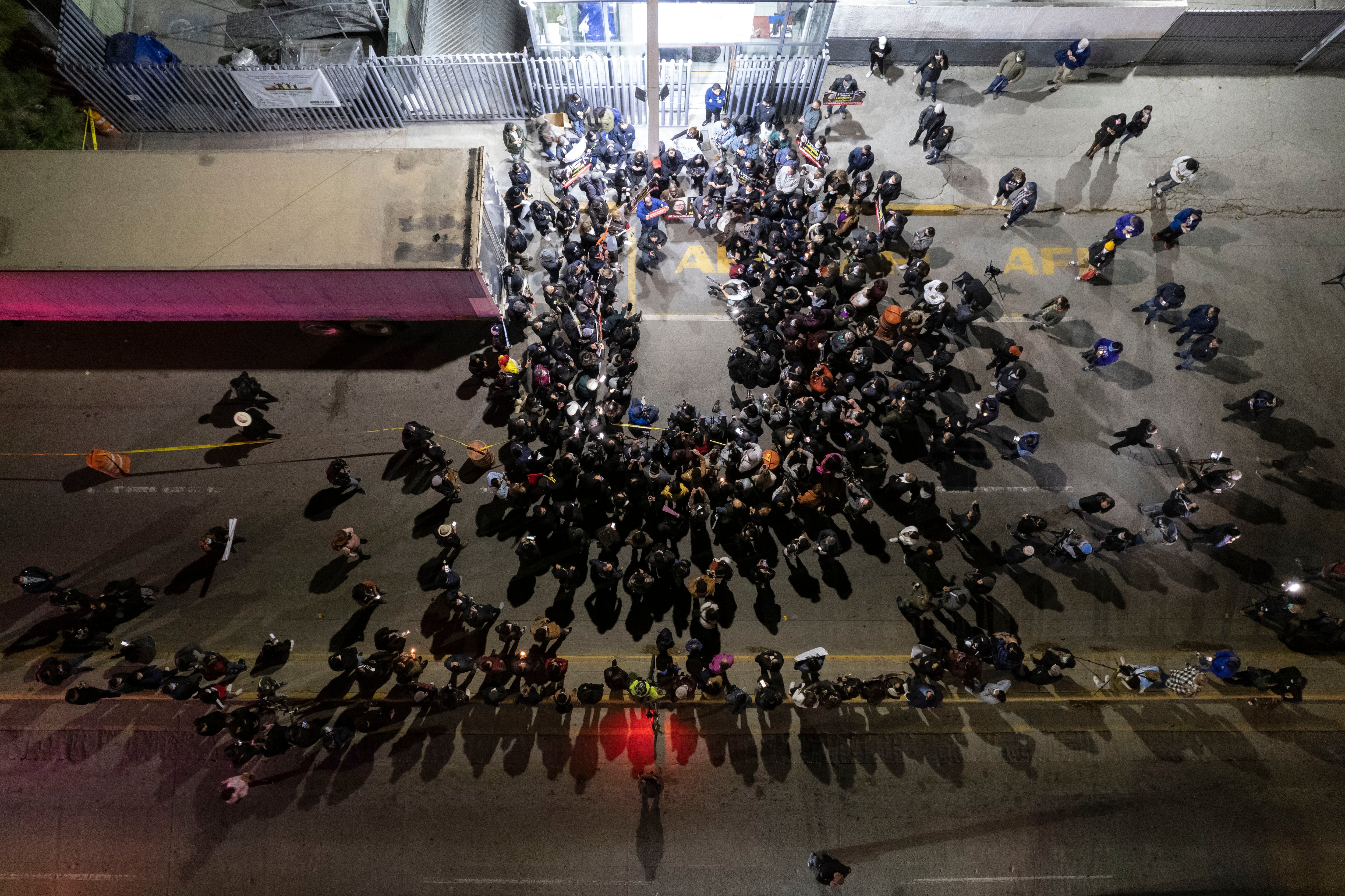 Periodistas protestan por el asesinato de sus compañeros en México