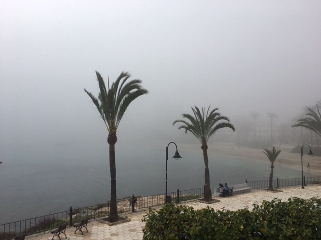 Niebla en Ibiza 