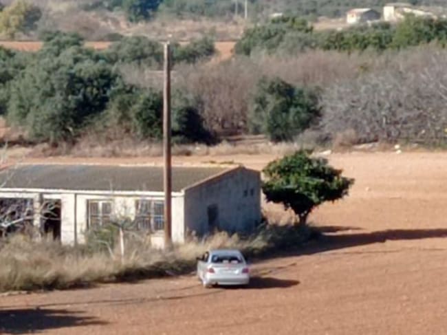 La masía donde se ha atrincherado el autor del tiroteo de Tarragona.