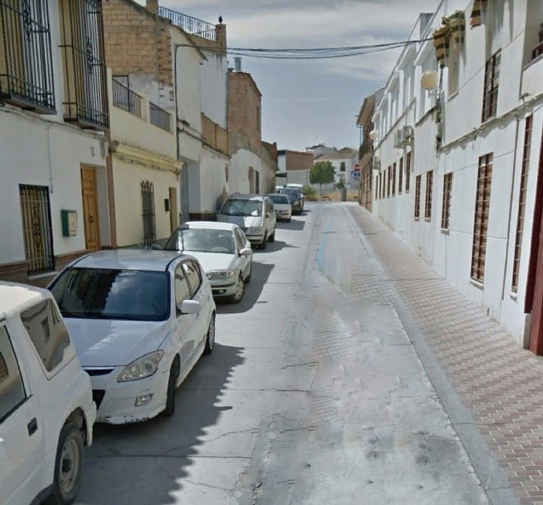 Calle Guadalquivir en Fernán Núñez donde se produjeron los hechos