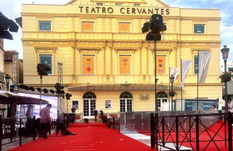 Todo preparado en el Teatro Cervantes de Málaga