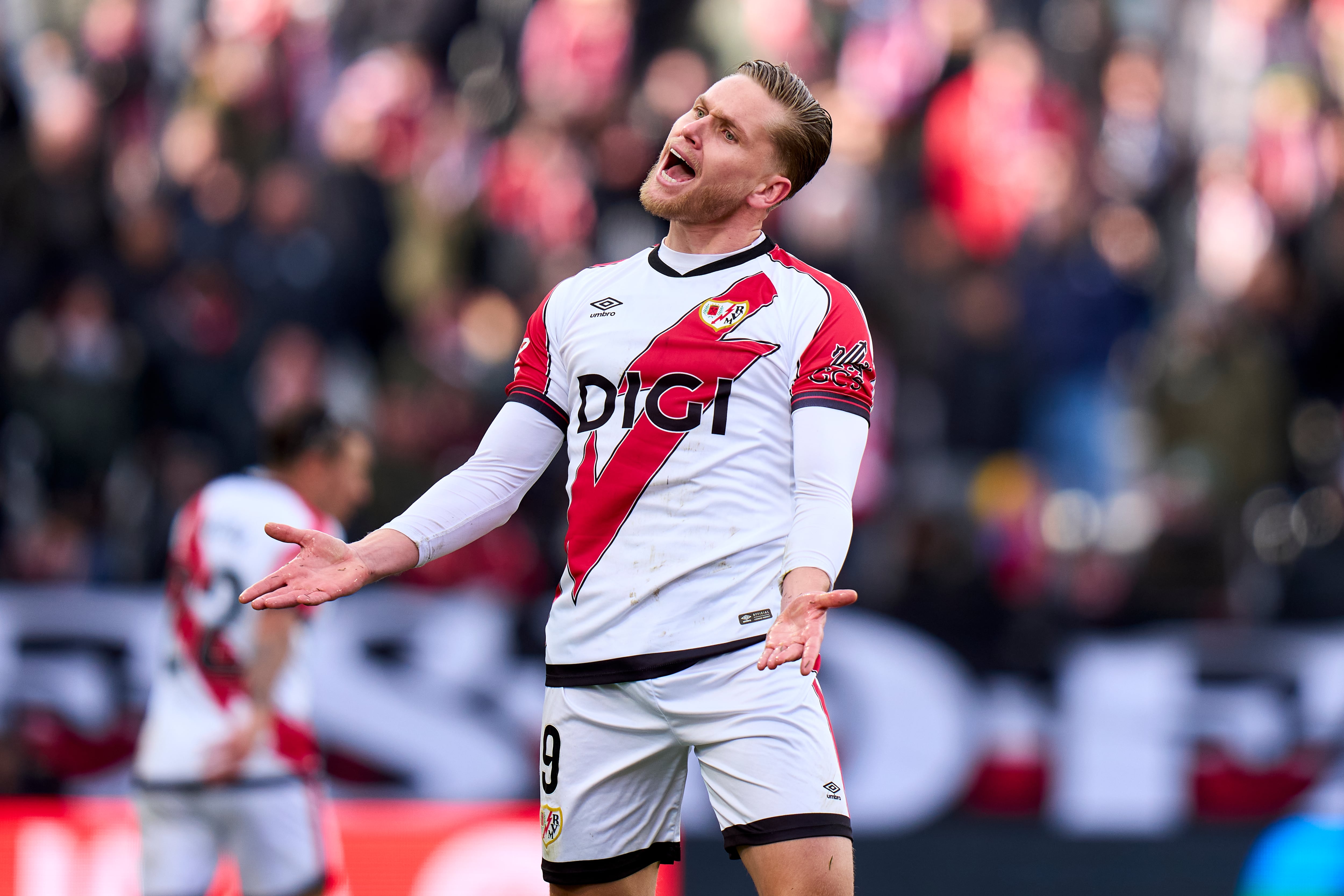 Alemao durante el partido frente Osasuna