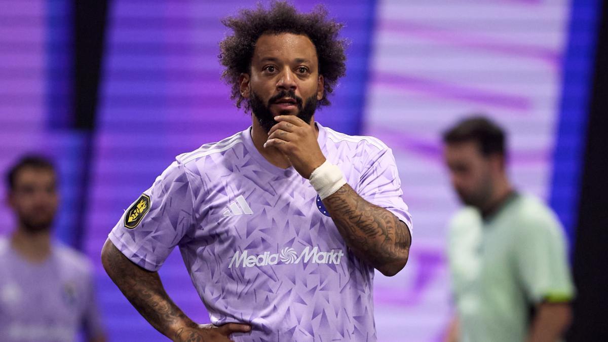 Marcelo, durante un partido de la Kings Cup 2025