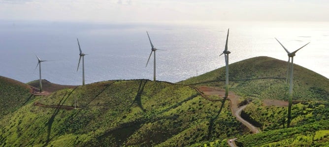 Central hidroeólica de la Isla de El Hierro