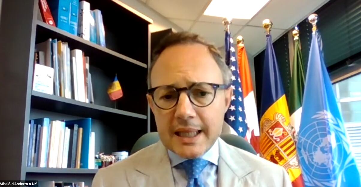 El cap de Govern, Xavier Espot, des de Nova York on participarà en la 80a assemblea general de les Nacions Unides