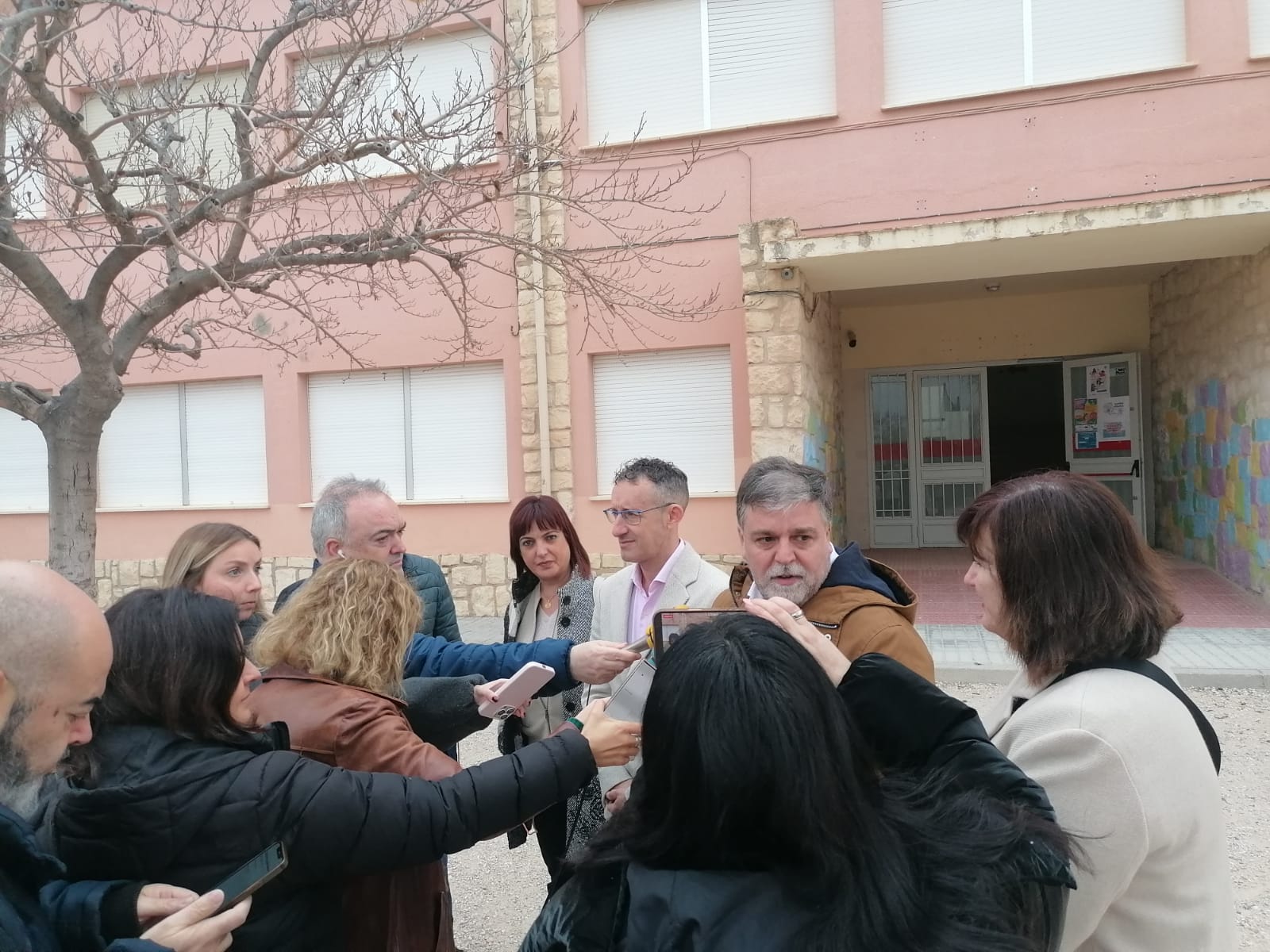 Momento de la visita