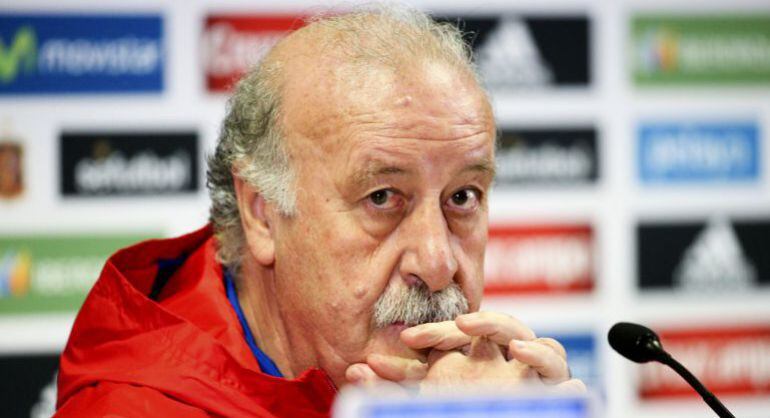 El seleccionador español Vicente Del Bosque