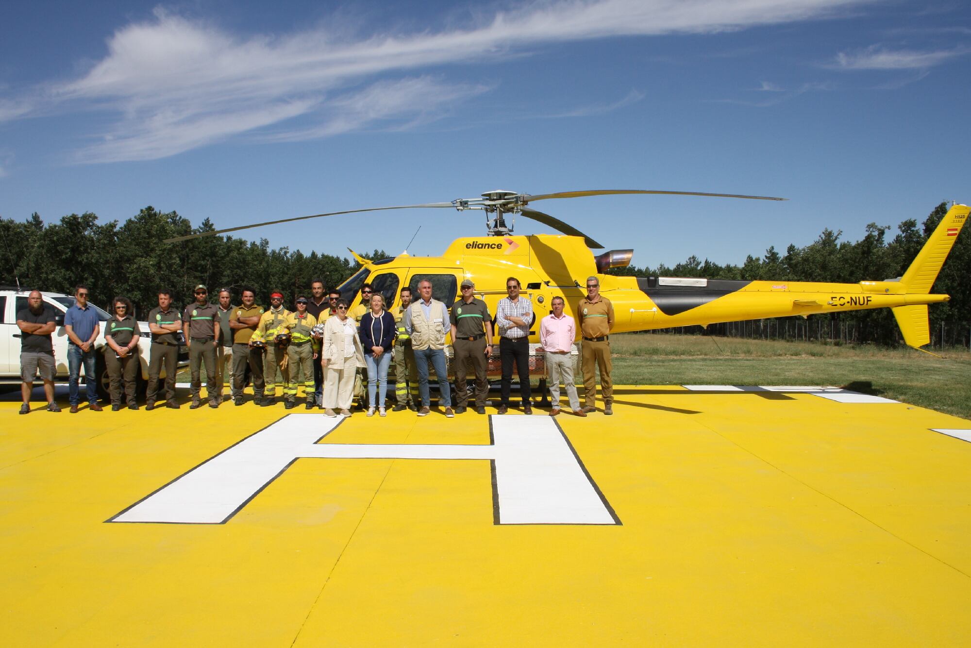 Más de 300 profesionales integran el Operativo contra incendios forestales en la provincia de Segovia