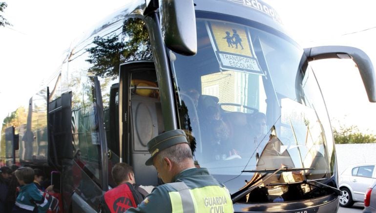 Imagen de archivo de un autobús escolar.